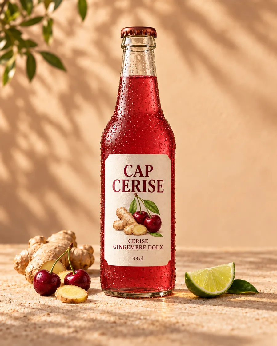 Cerise Gingembre Doux CAP CERISE